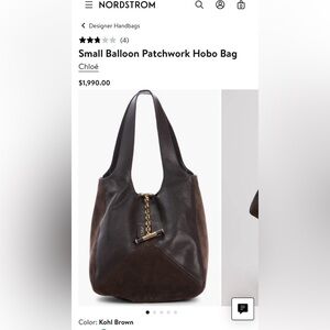 Small Balloon Patchwork Hobo Bag
Chloé